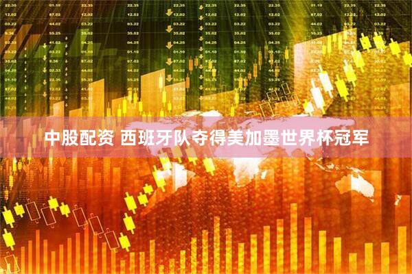 中股配资 西班牙队夺得美加墨世界杯冠军